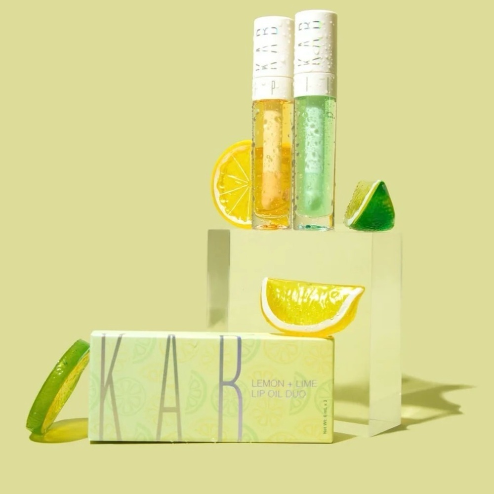 Lemon Lime Lip Oil Duo